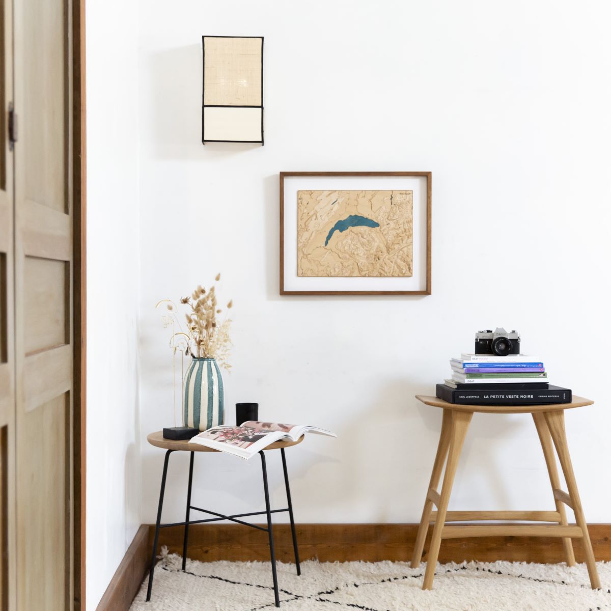 Le lac Léman en relief et en bois dans votre déco