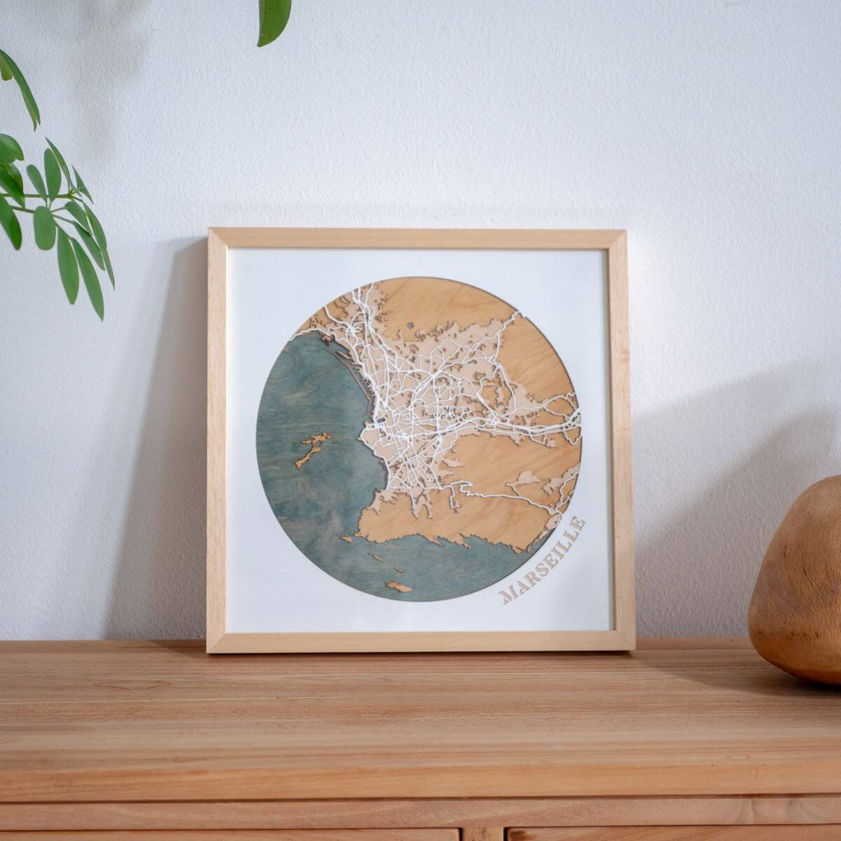 Carte de Marseille