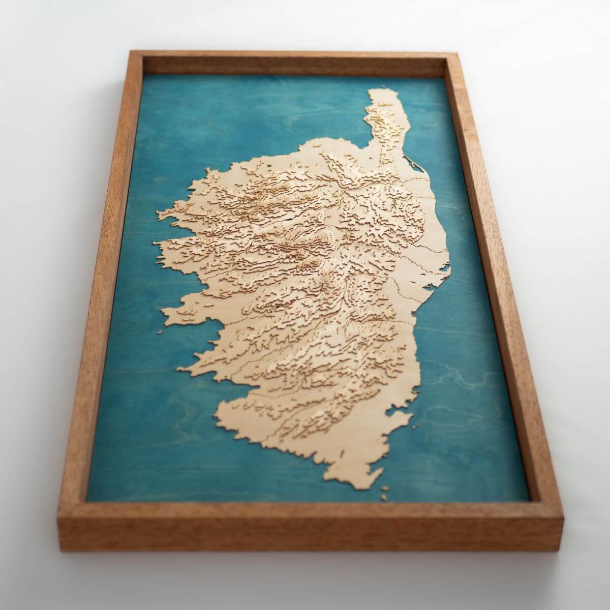 La corse en relief et en bois pour votre déco