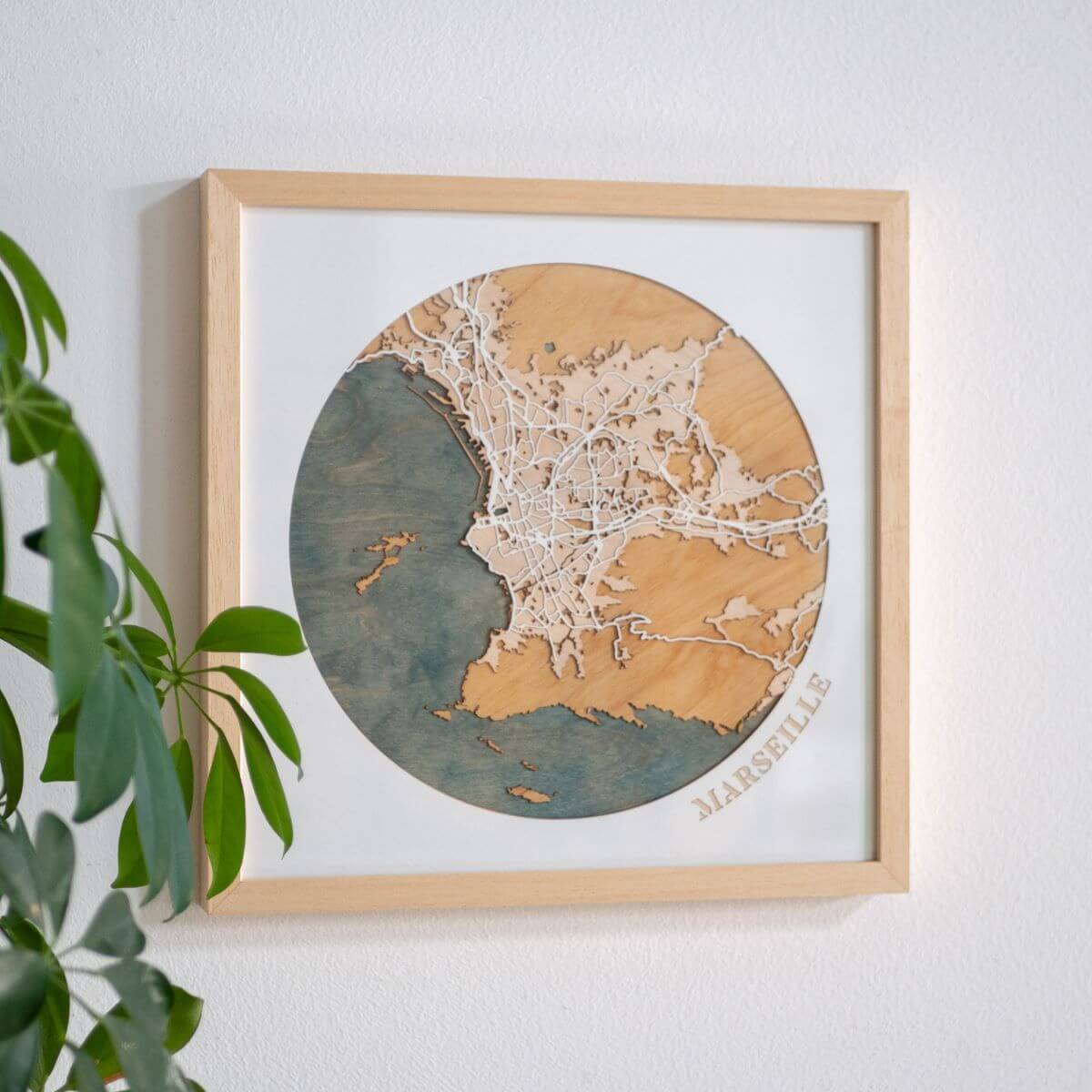 Carte de Marseille