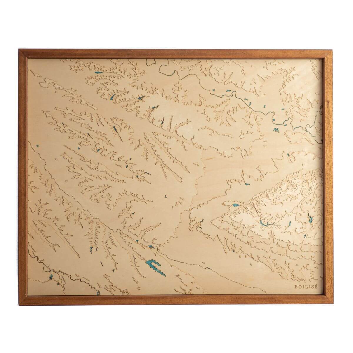 Tableau en bois personnalisé : Le Lauragais
