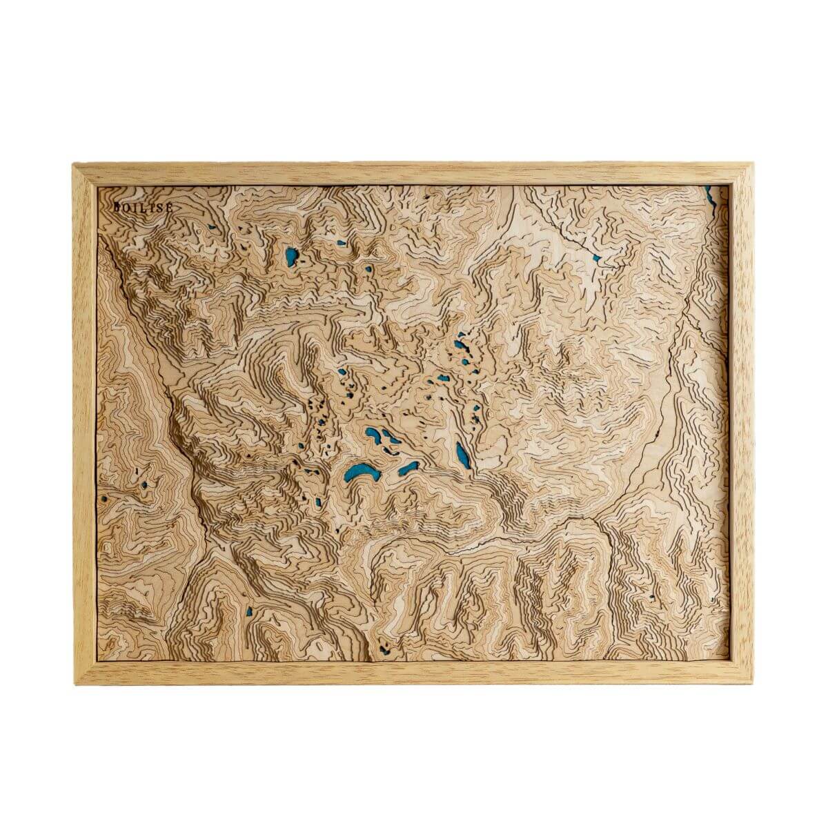 Le relief du massif du Néouvielle dans votre déco