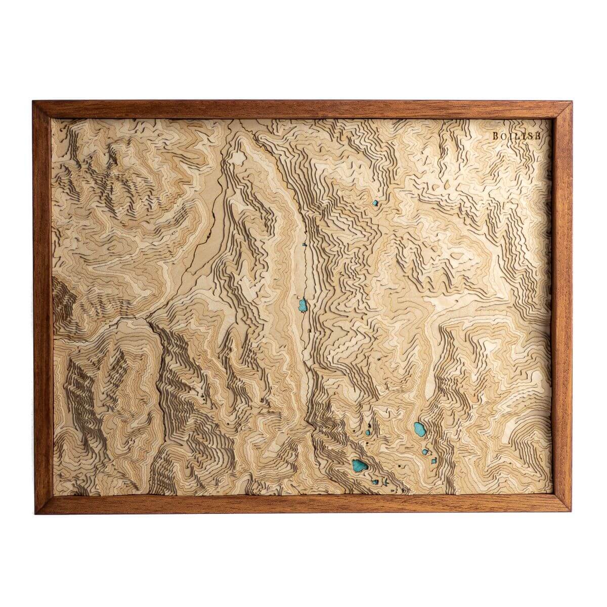 La vallée du Louron en bois et en relief pour votre déco